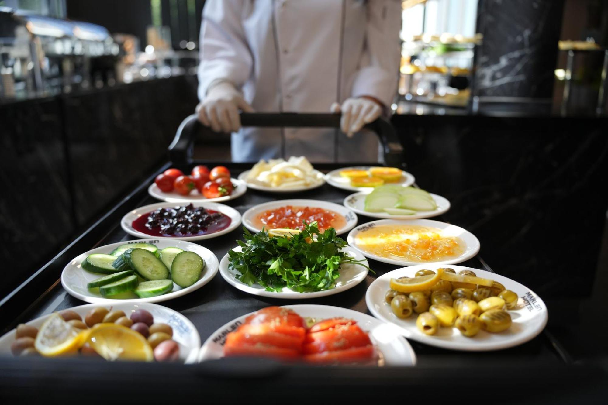 Marlen Hotel Bayrakli 이즈미르 외부 사진